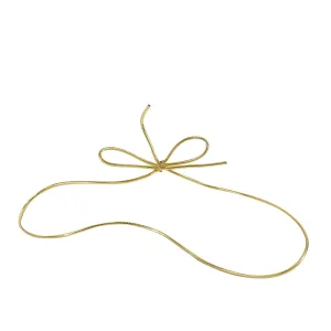 14" Metallic Stretch Loop Bow