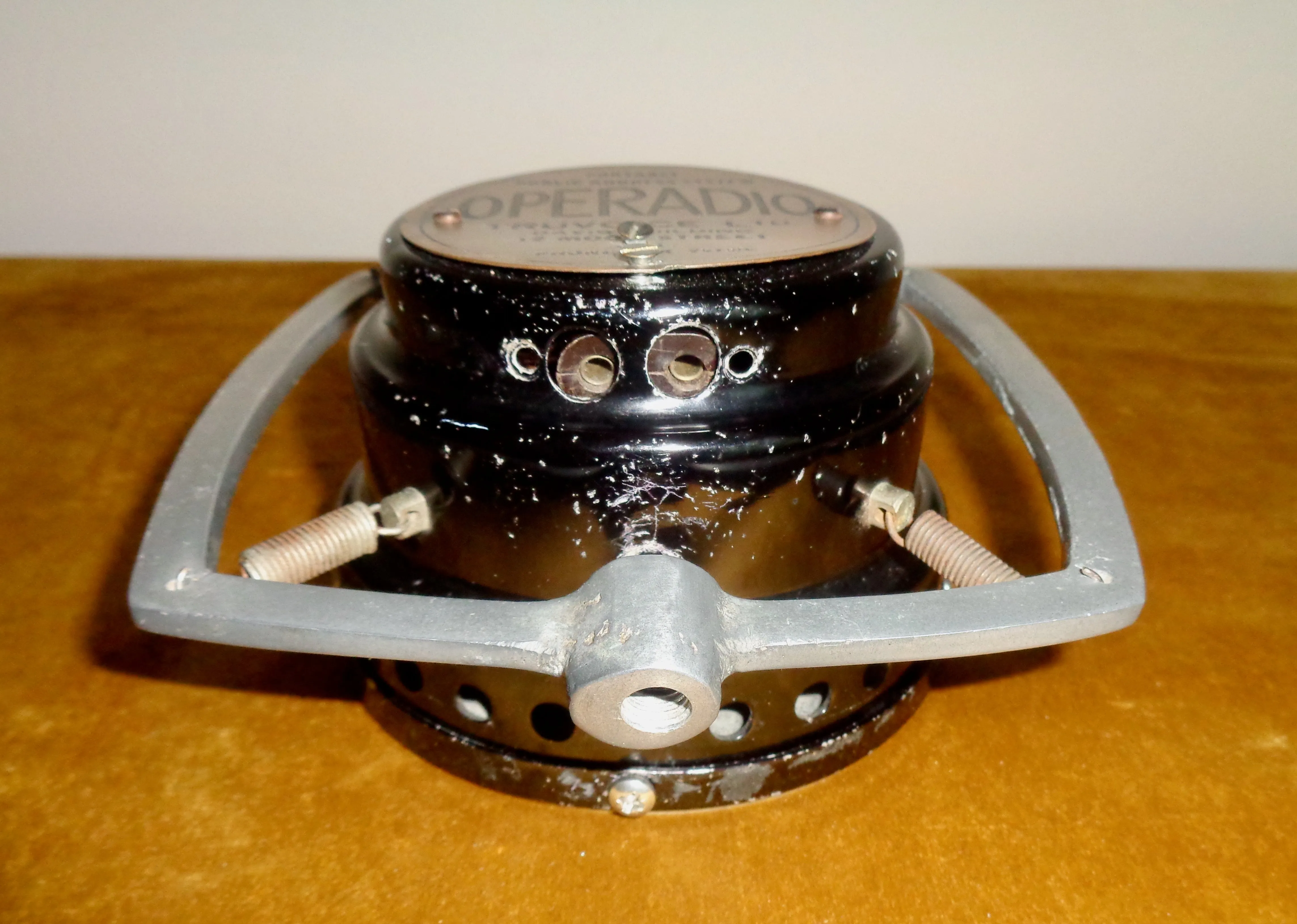 1930s Style Truvoice Operadio Portable Public Address System Microphone