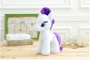 1Pcs 6" 15cm Cute Rainbow Horse Toys Cartoon Toys Hobbies Stuffed Dolls Movie TV Stuffed Plush Animals Little Horse BaoLi