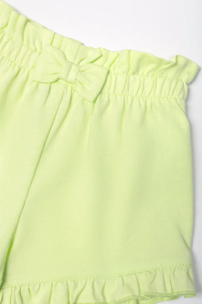 2 Pack Shorts Green