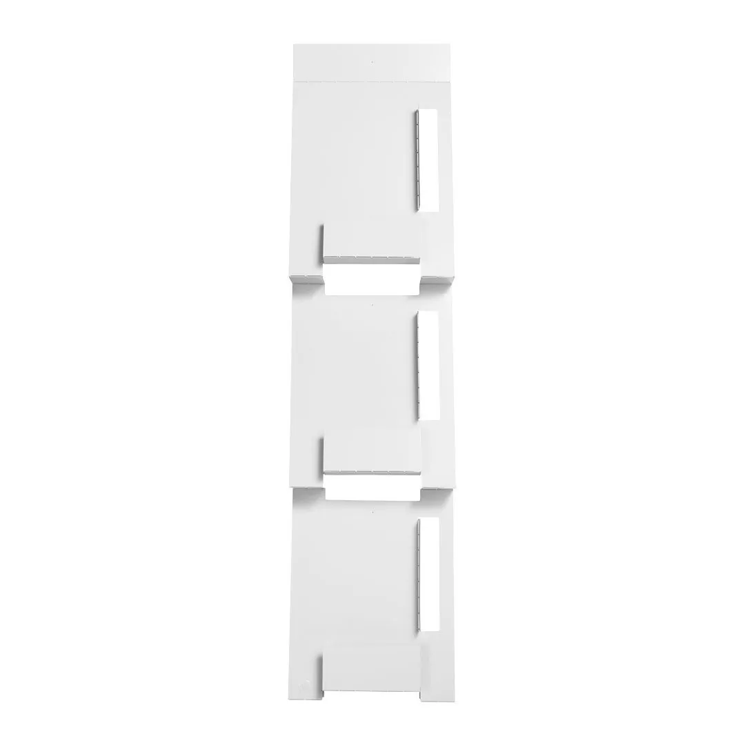 2D:3D Wall Mount Magazine Rack