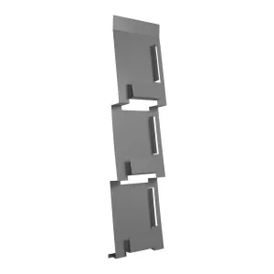 2D:3D Wall Mount Magazine Rack