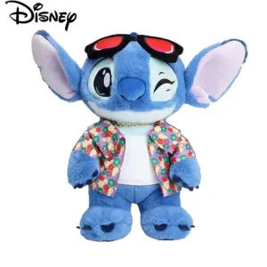 30cm Genuine Disney Stitch Cool Style Lilo&Stitch Plush Dolls Stuffed Toys