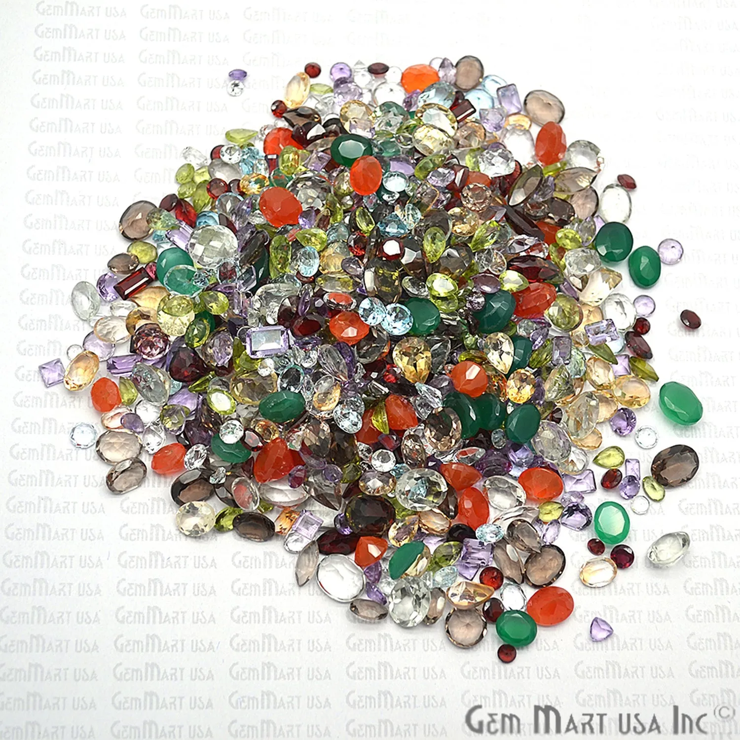 50cts Wholesale Mix Shape AAA Grade Loose Gemstones