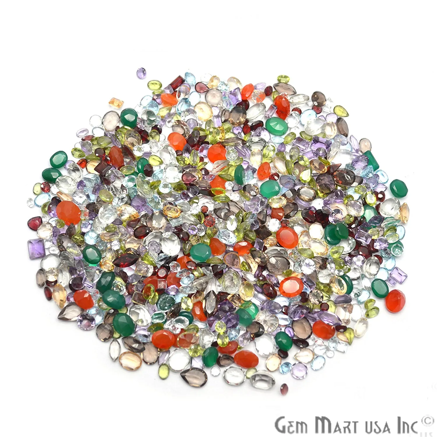 50cts Wholesale Mix Shape AAA Grade Loose Gemstones