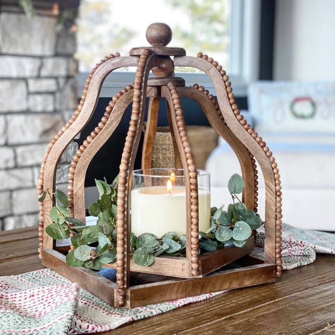 5.75” x 5.75” Ivory Flameless Candle