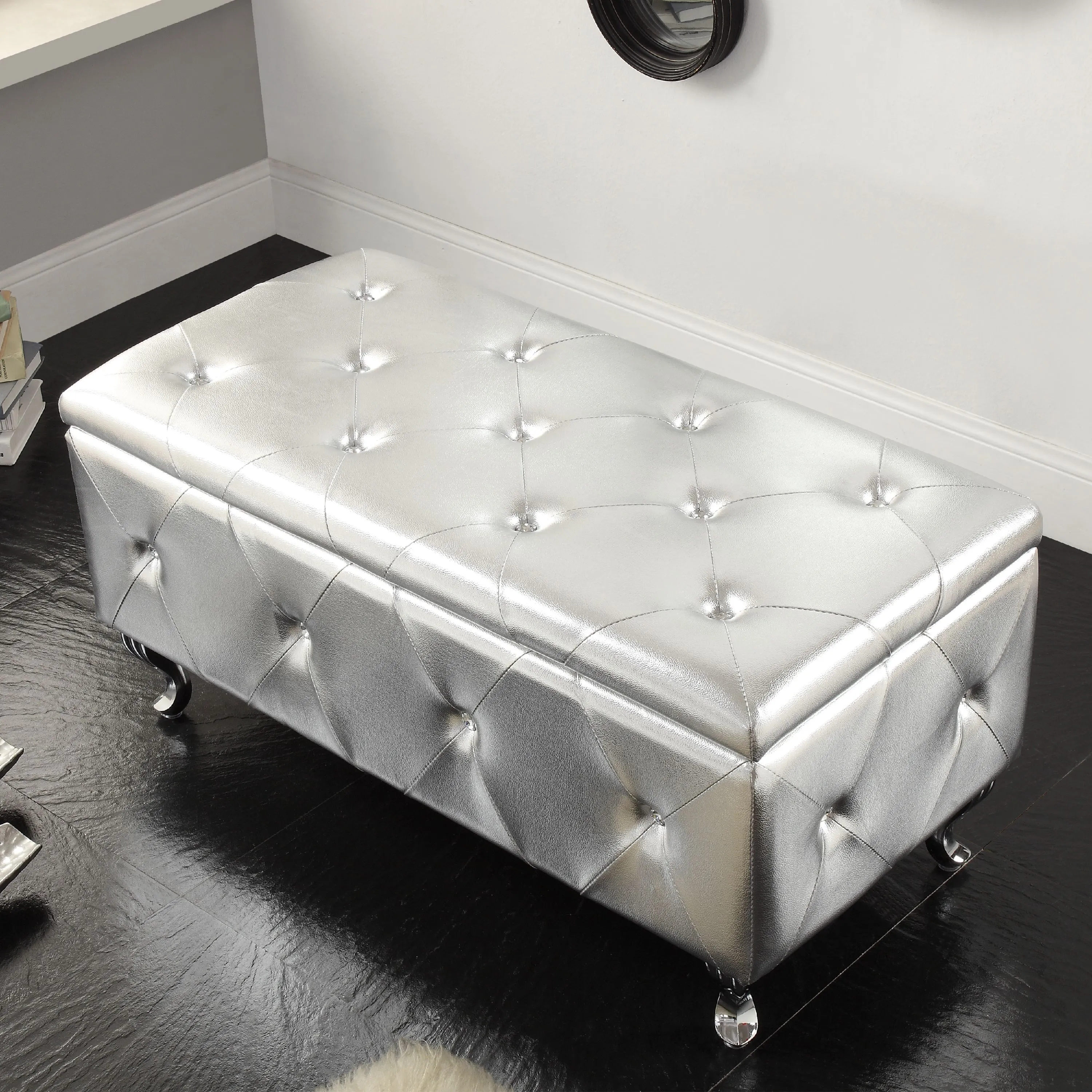 Atelier du Nord - PU Storage Ottoman (in-store pickup only)