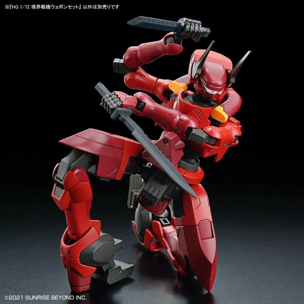 Bandai HG 1/72 Kyoukai Senki Amaim Warrior at the Borderline Weapon Set Model Kit