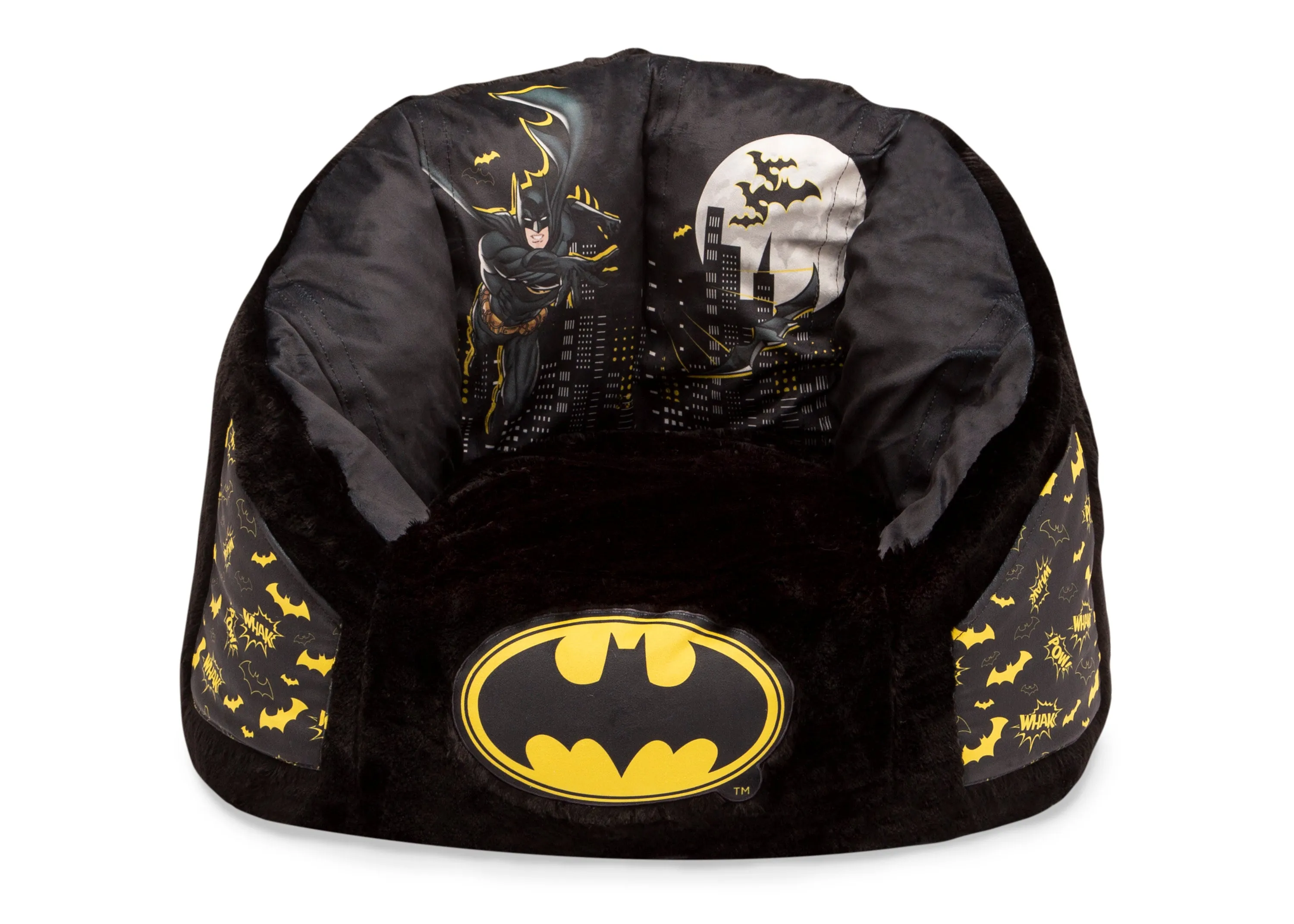 Batman Cozee Fluffy Chair, Kid Size (For Kids Up To 10 Years Old)