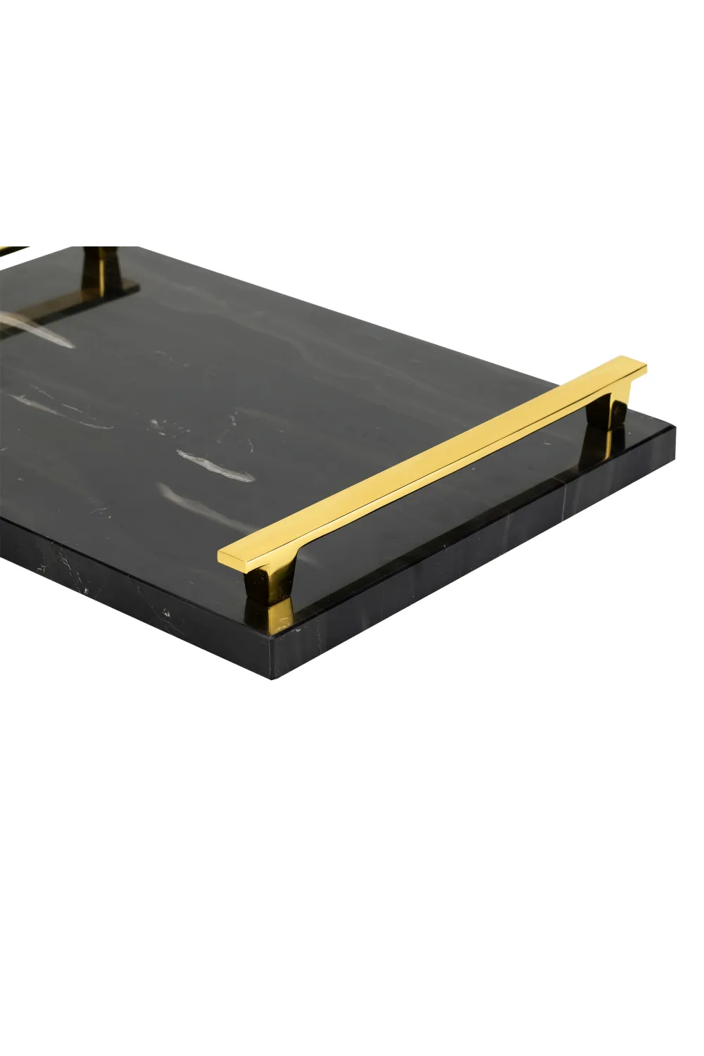 Black Marble Modern Tray | Liang & Eimil Adelina