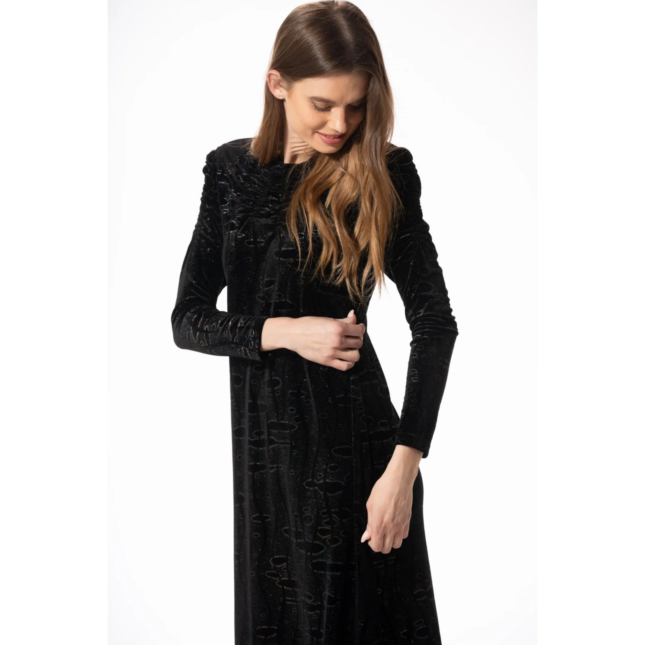 Black Mystic Velvet Robe