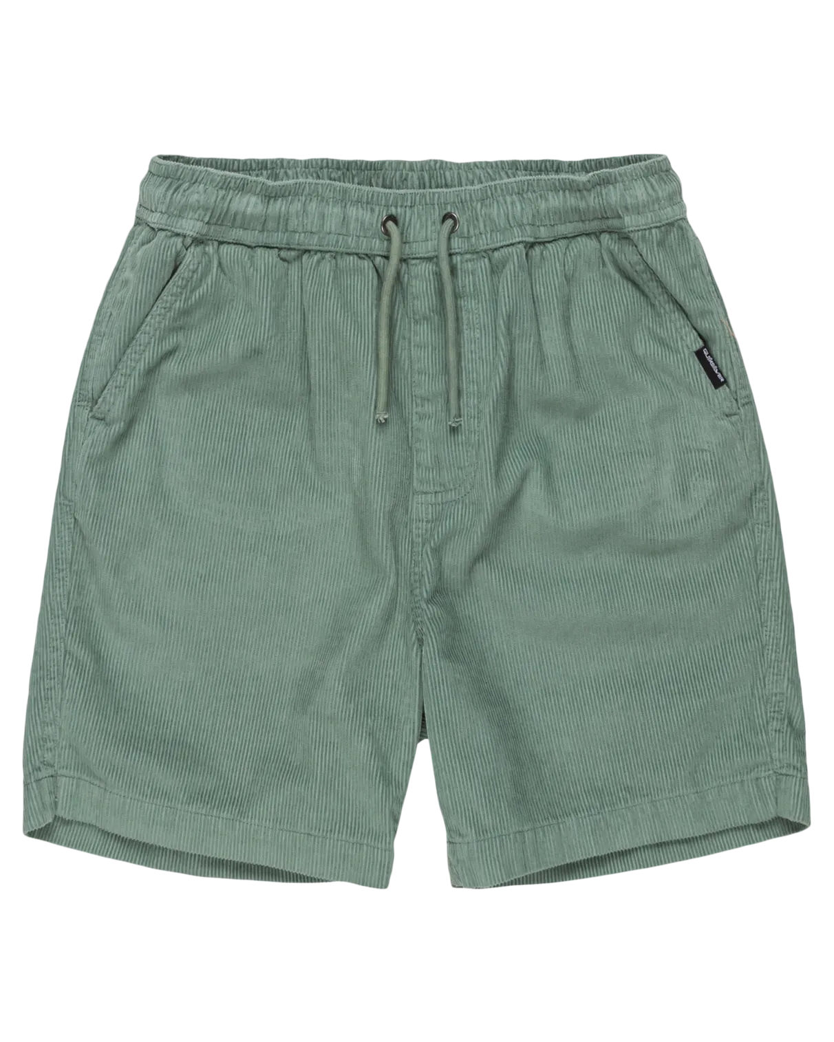 Boys Taxer Cord Walkshorts in Chinois Green
