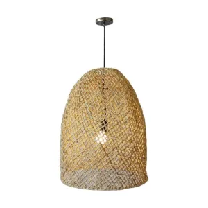 Bukumba Coastal Ceiling Lamp Banana Leaves