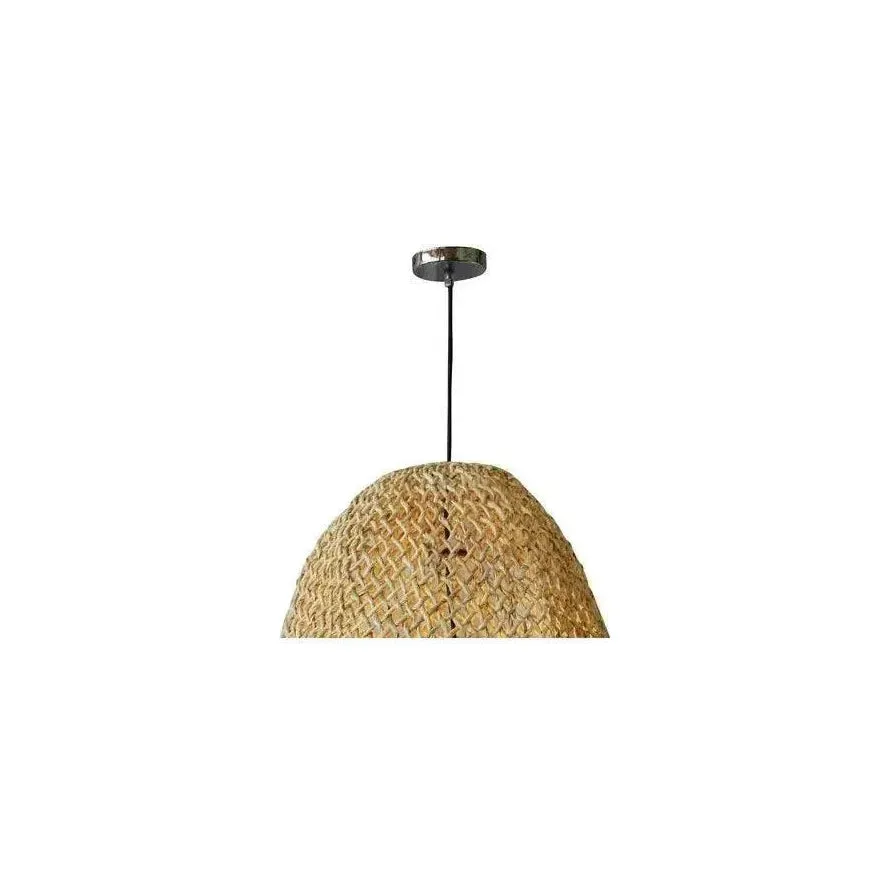 Bukumba Coastal Ceiling Lamp Banana Leaves