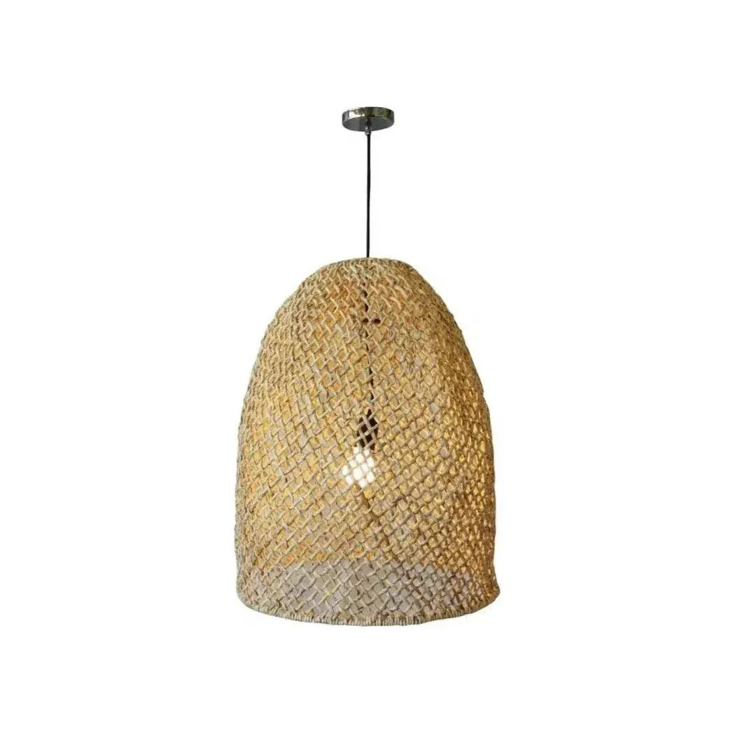 Bukumba Coastal Ceiling Lamp Banana Leaves