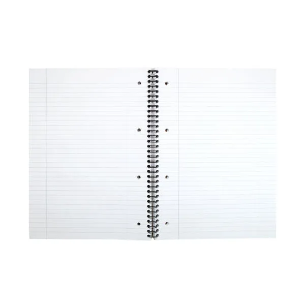 Cambridge Ruled Margin Wirebound Jotter Notebook 200 Pages A4 (Pack of 3) 400039062