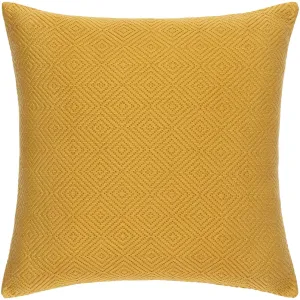 Camilla Hand Woven Square Pillow Mustard, Olive, Camel