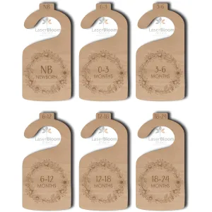 Closet Dividers - Flower Wreath