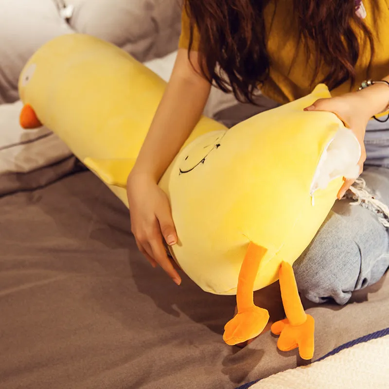 Cluckles: Chonky Chicken Body Pillow Plush