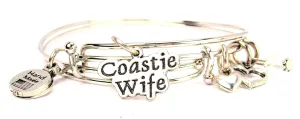 Coastie Wife Expandable Bangle Bracelet Set