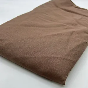 Cotton Linen Shirting, Brown (WDW2135)