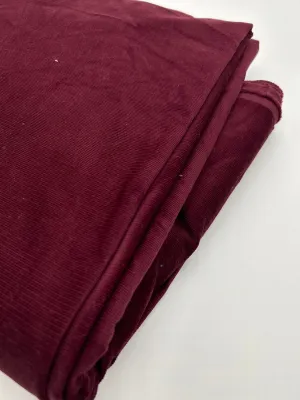 Cotton Stretch Fine Wale Corduroy, Raspberry (WCV0269)