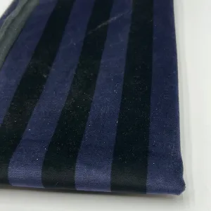 Cotton Velvet, Royal Stripe (WCV0197)