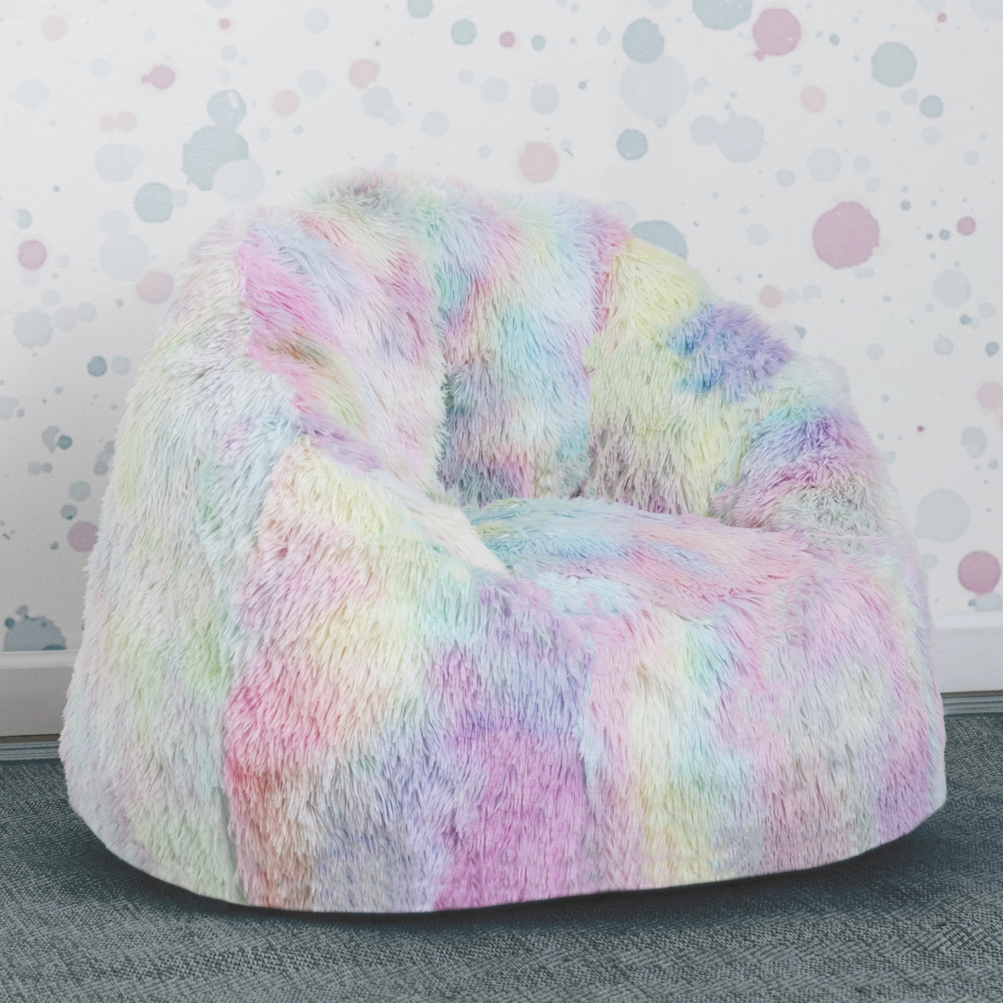 Cozee Fluffy Chair, Kid Size (For Kids Up To 10 Years Old)