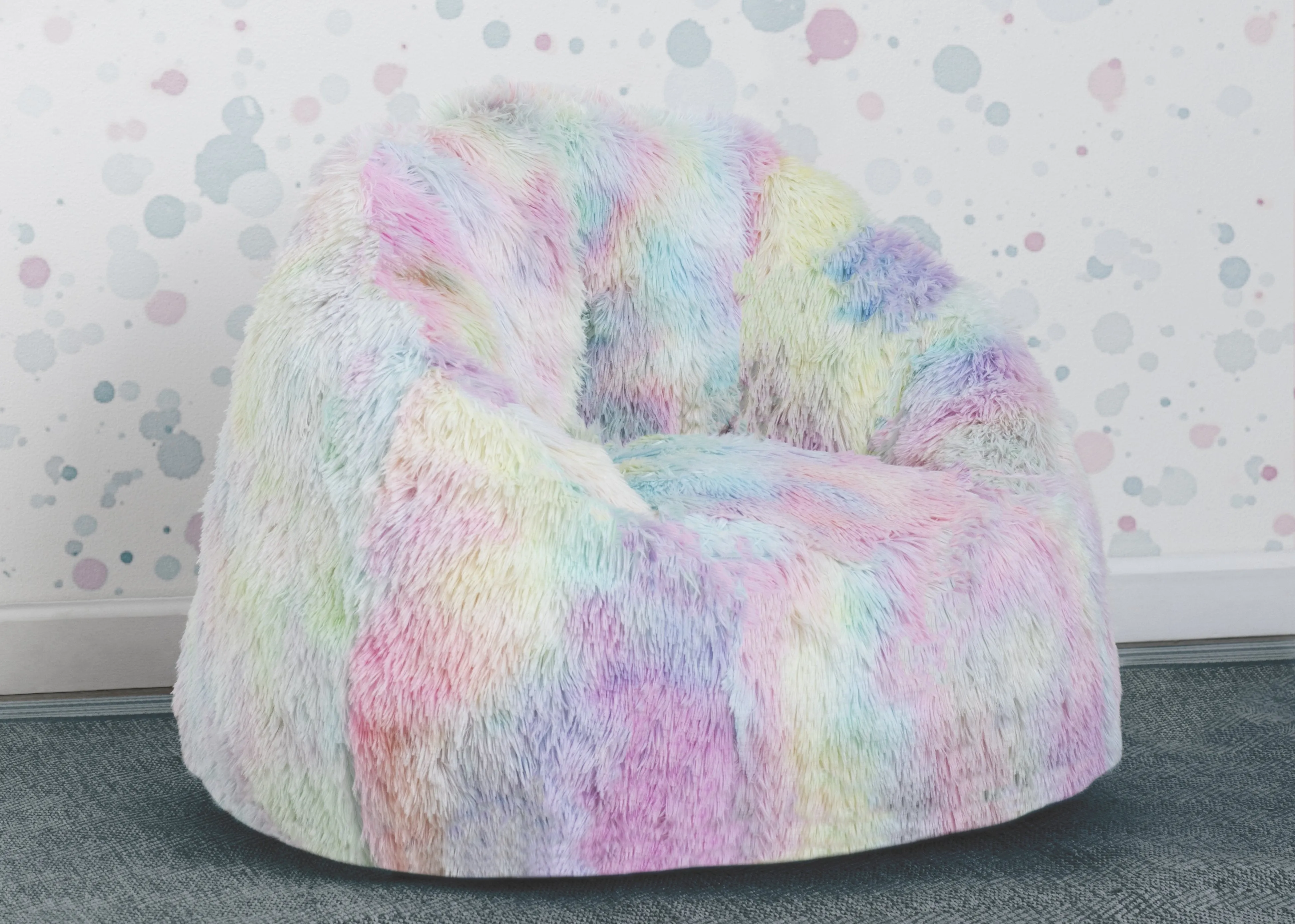 Cozee Fluffy Chair, Kid Size (For Kids Up To 10 Years Old)