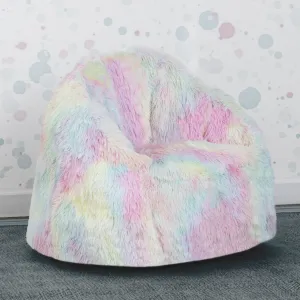 Cozee Fluffy Chair, Kid Size (For Kids Up To 10 Years Old)