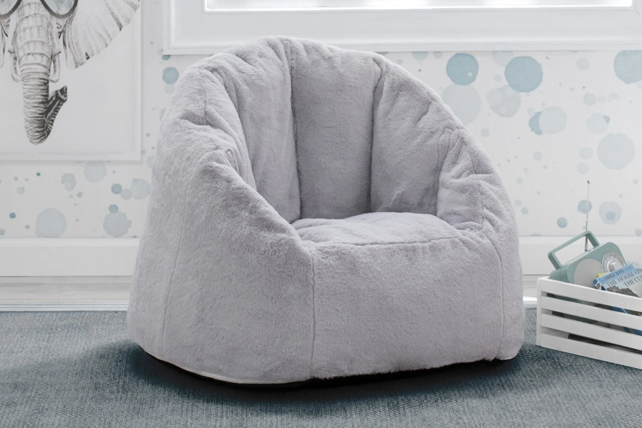 Cozee Fluffy Chair, Toddler Size (For Kids Up to 6 Years Old)