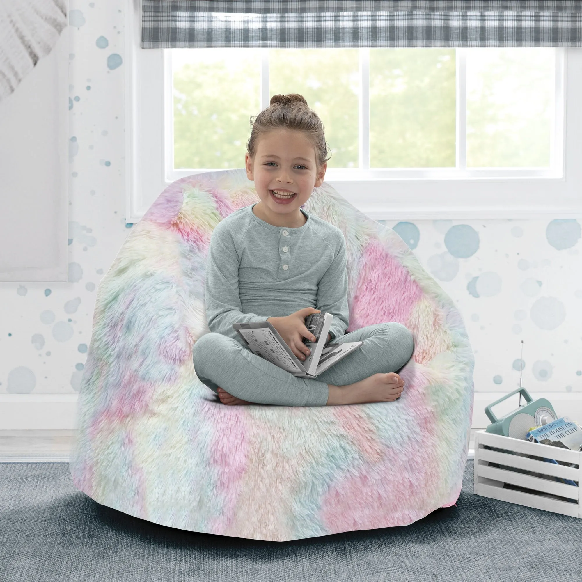 Cozee Fluffy Chair, Toddler Size (For Kids Up to 6 Years Old)