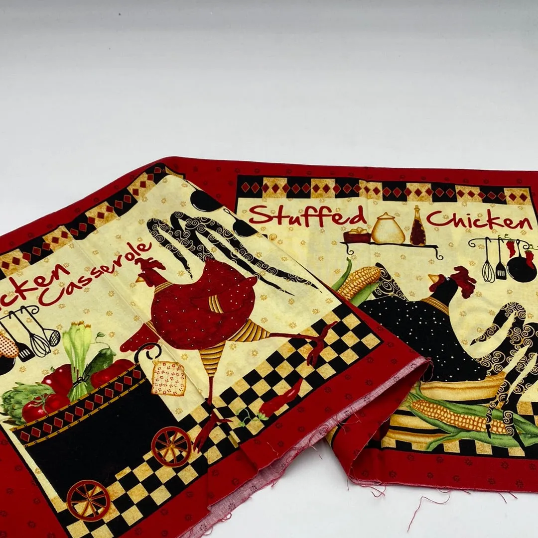 Debi Hubbs Quilting Cotton, Marinated Chicken (WQC1576)