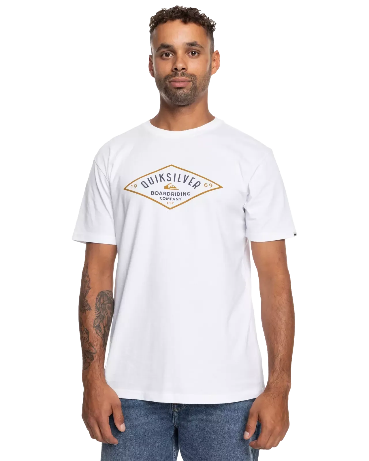 Diamond Logo T-Shirt in White