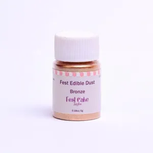 Fest Edible Lustre Dust Bronze 8.5g