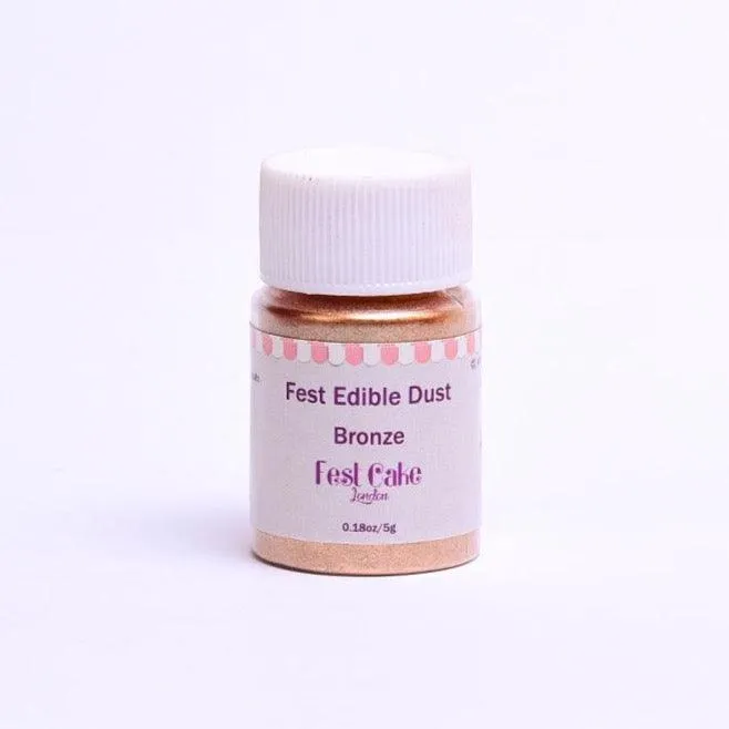 Fest Edible Lustre Dust Bronze 8.5g