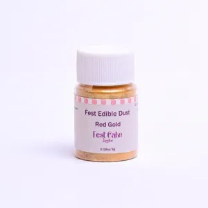 Fest Edible Lustre Dust Red Gold 8.5g