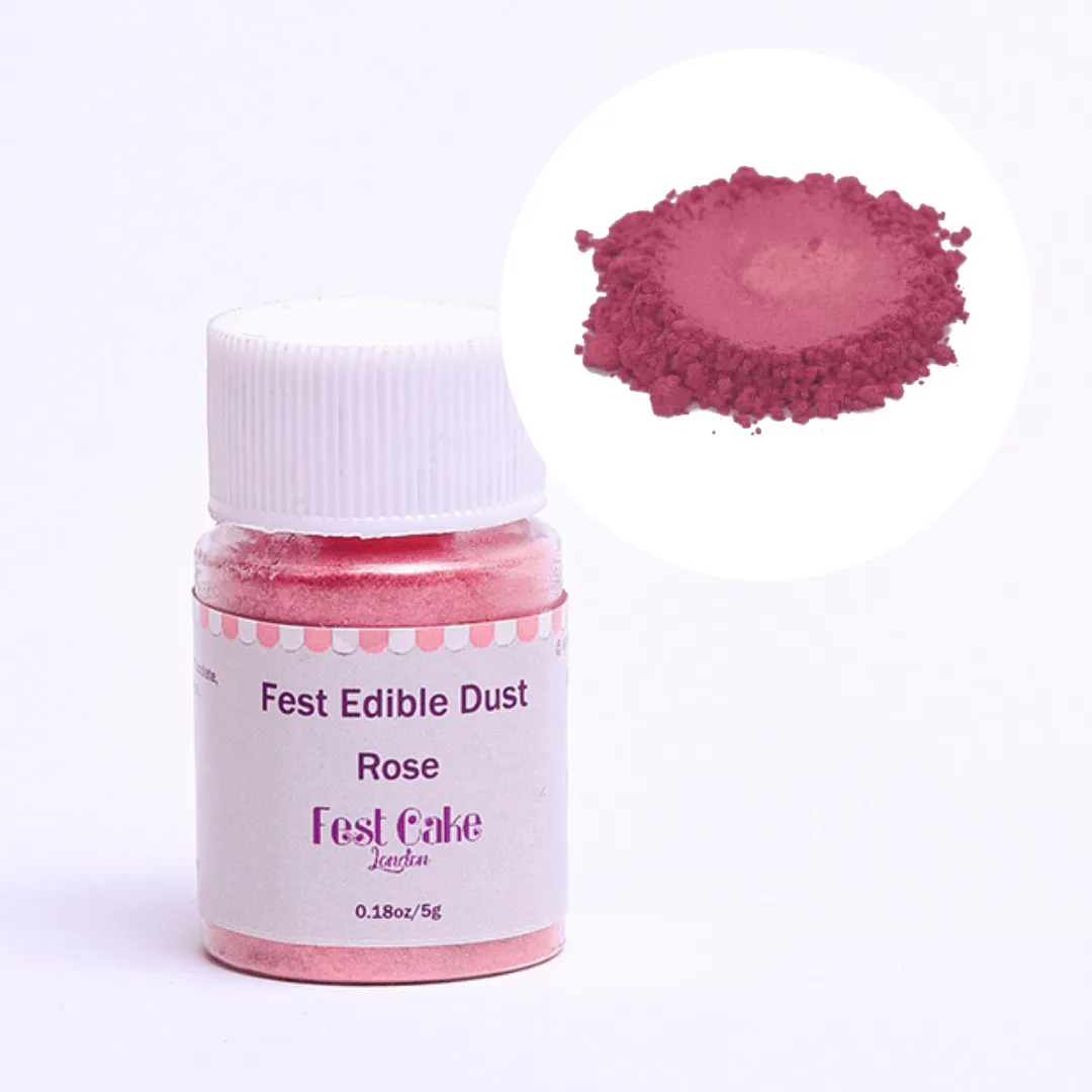 Fest Edible Lustre Dust Rose -8.5g