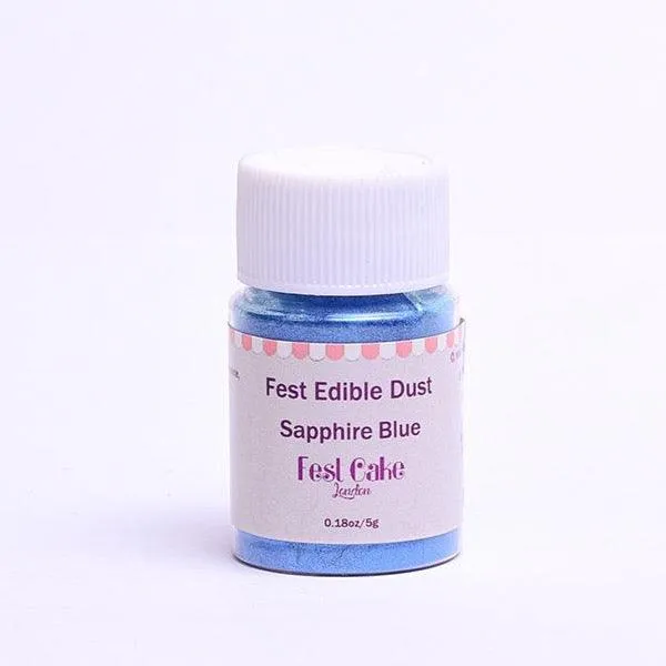 Fest Edible Lustre Dust Sapphire Blue - 8.5g