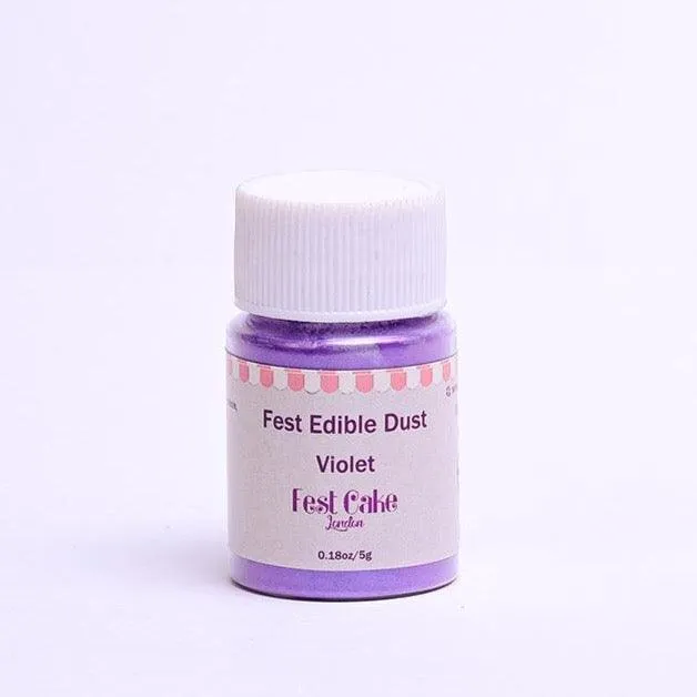 Fest Edible Lustre Dust Violet -8.5g