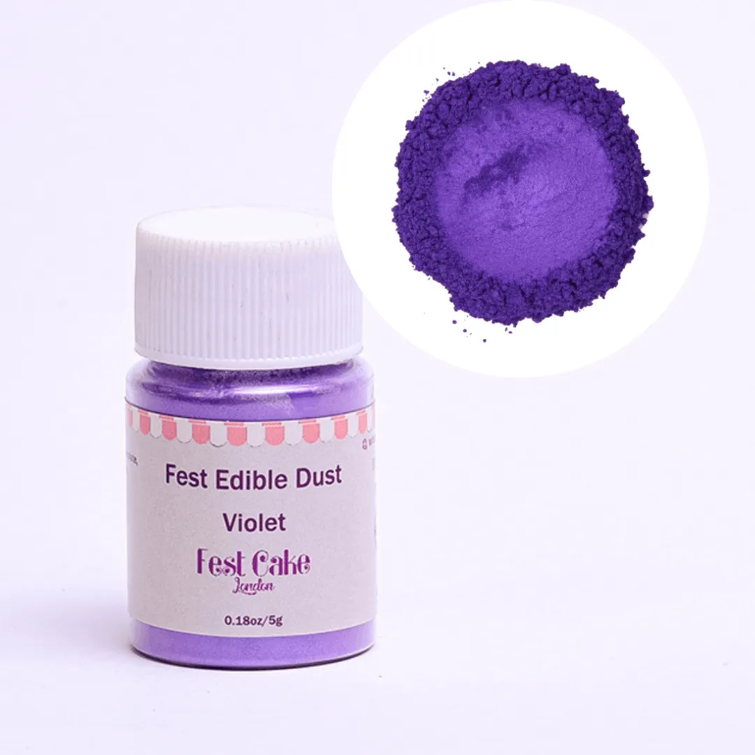 Fest Edible Lustre Dust Violet -8.5g