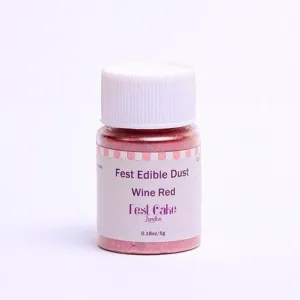 Fest Edible Lustre Dust Wine Red - 8.5g