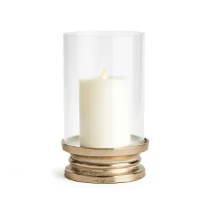 FLORENCE FOOTED HURRICANE SMALL BY NAPA HOME & GARDEN