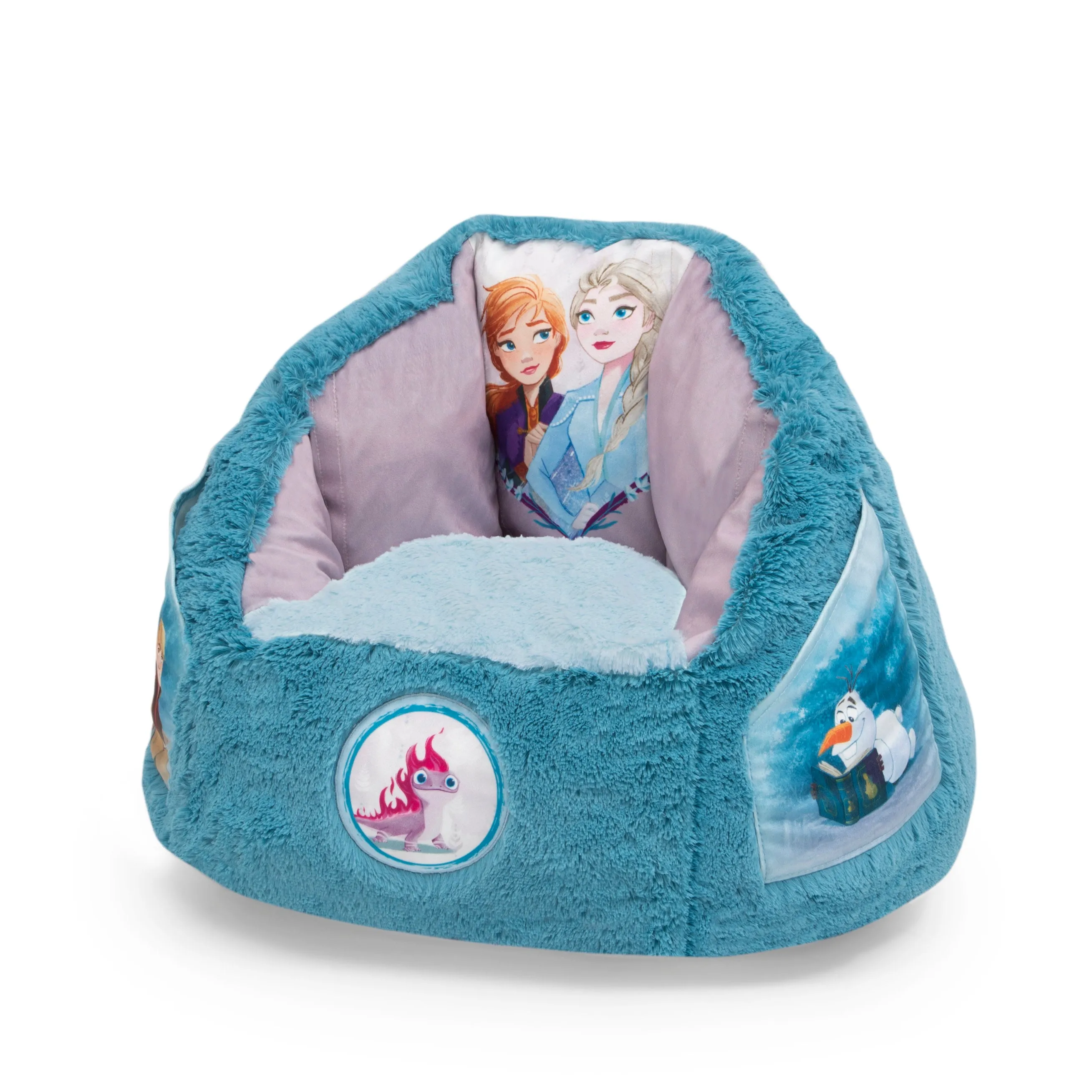 Frozen Cozee Fluffy Chair, Toddler Size (for Kids Up to 6 Years Old)