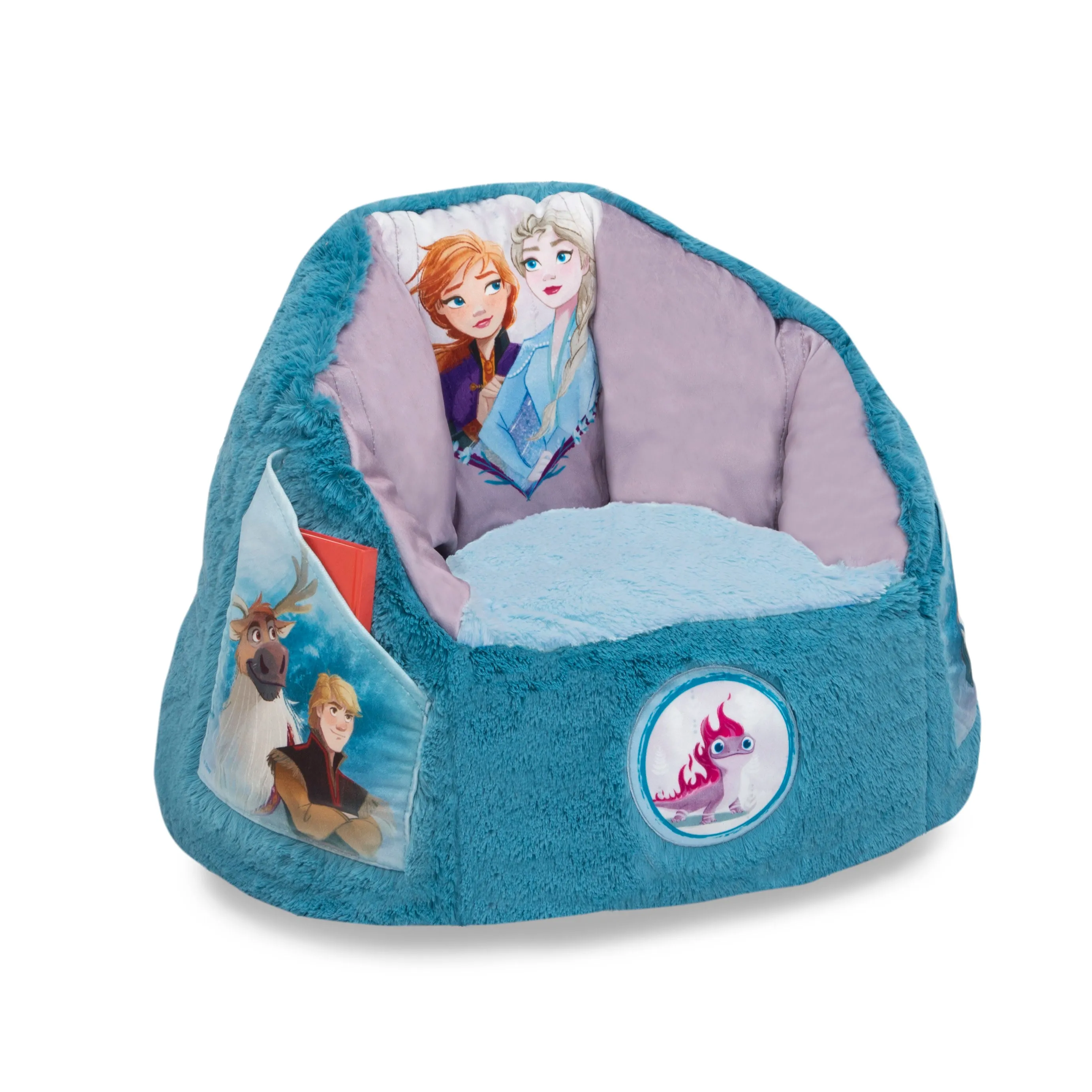 Frozen Cozee Fluffy Chair, Toddler Size (for Kids Up to 6 Years Old)