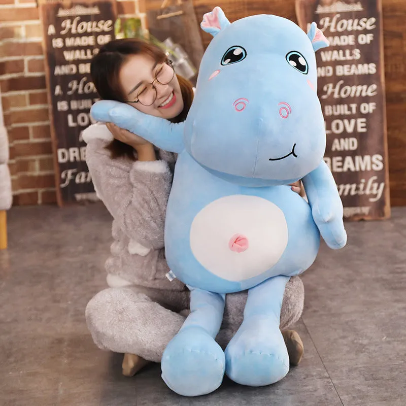 Hyppo: Giant Stuffed Hippo Plush (3 ft)