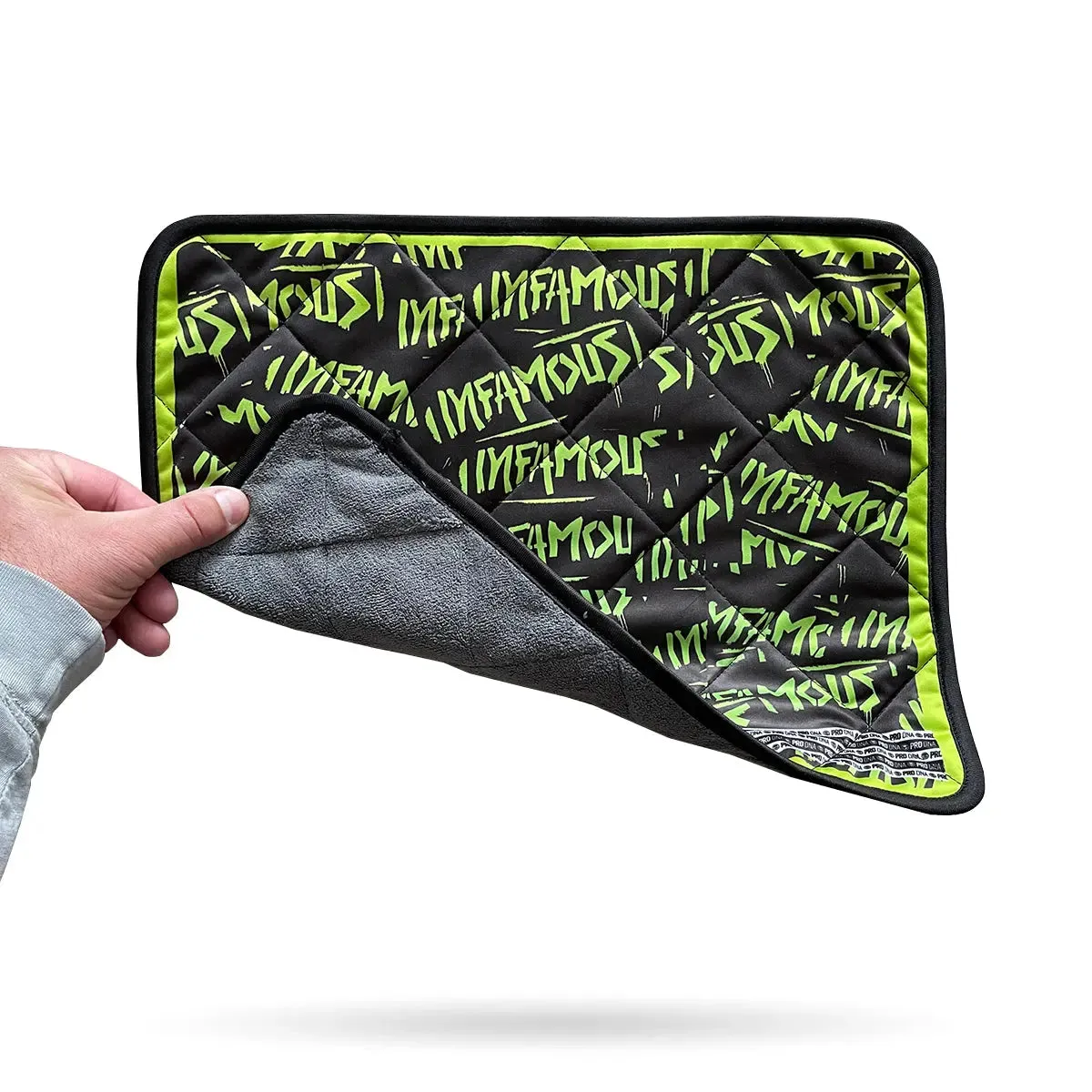 INFAMOUS MICROFIBER CLOTH - ICON BACK