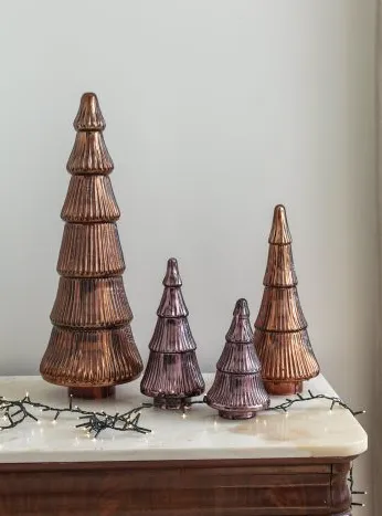 Jewel Mercury Glass Tree