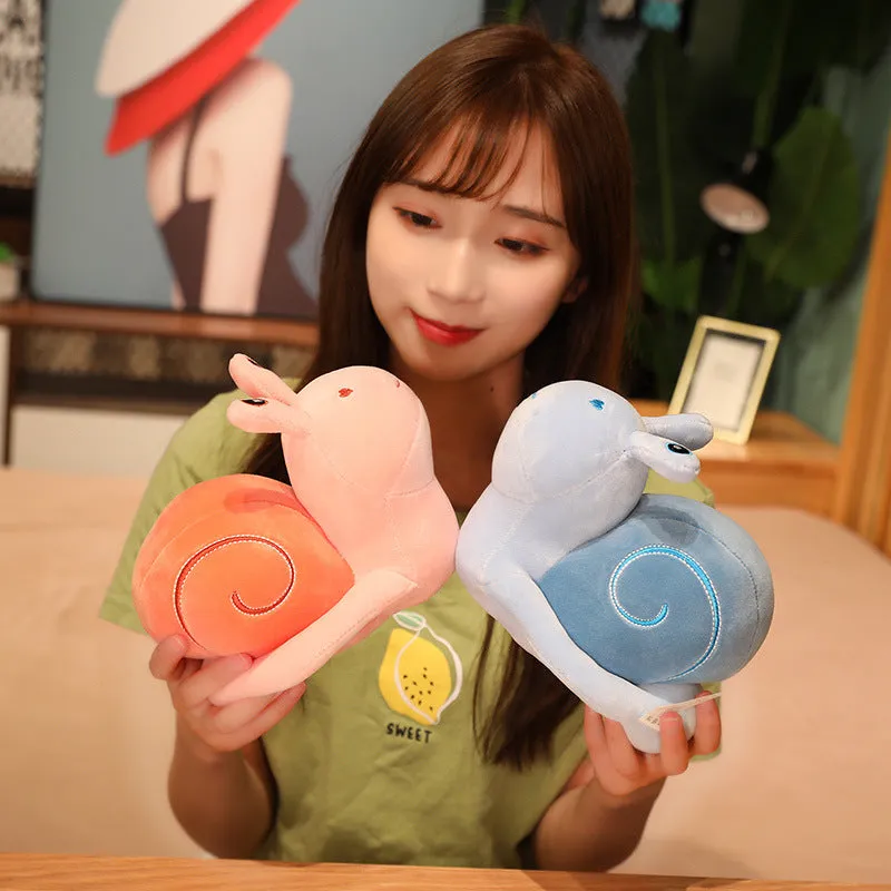Kawaii Stuffed Snail Plush