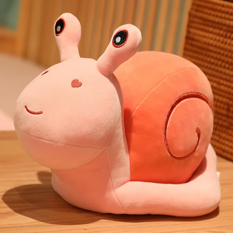 Kawaii Stuffed Snail Plush